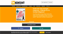 Desktop Screenshot of inkontakt.de